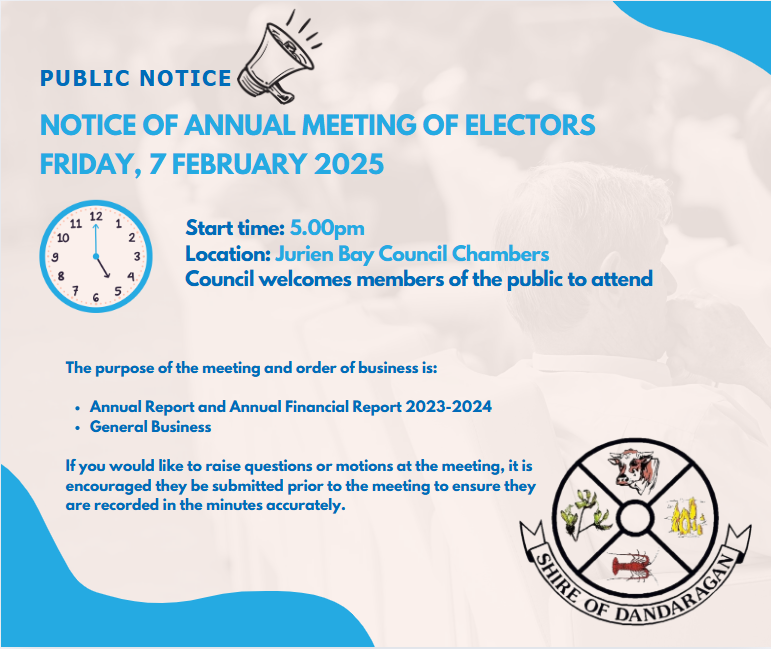 NOTICE OF ANNUAL MEETING OF ELECTORS